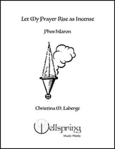Let my prayer rise as incense SATB choral sheet music cover